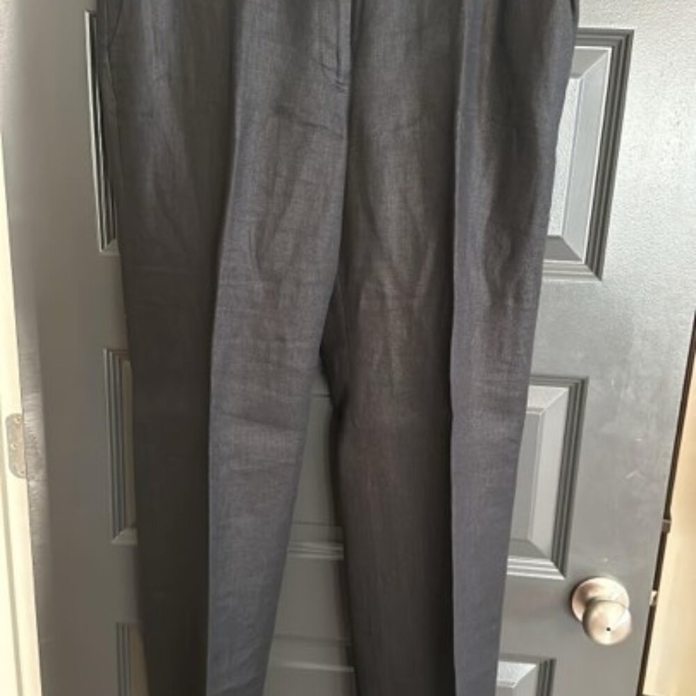 J. Crew Linen pant 12 L- Tall